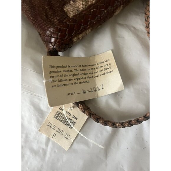 L. J. Simone Kilim wool Aztec SouthwesternTapestry  Purse new - Picture 15 of 15